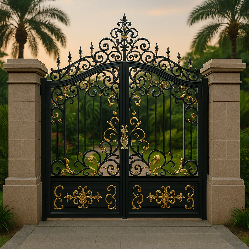 Best Fabricators In Sangamner ornate steel gate fabrication service