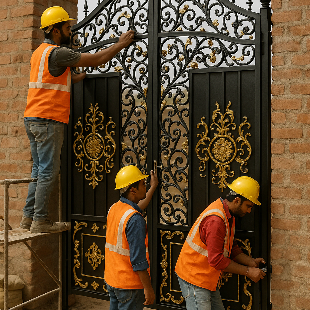 Best Fabricators In Sangamner precision welding workshop by Nawale Fabricators